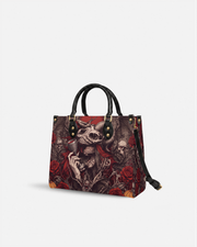 Vampire Feast Leather Handbag
