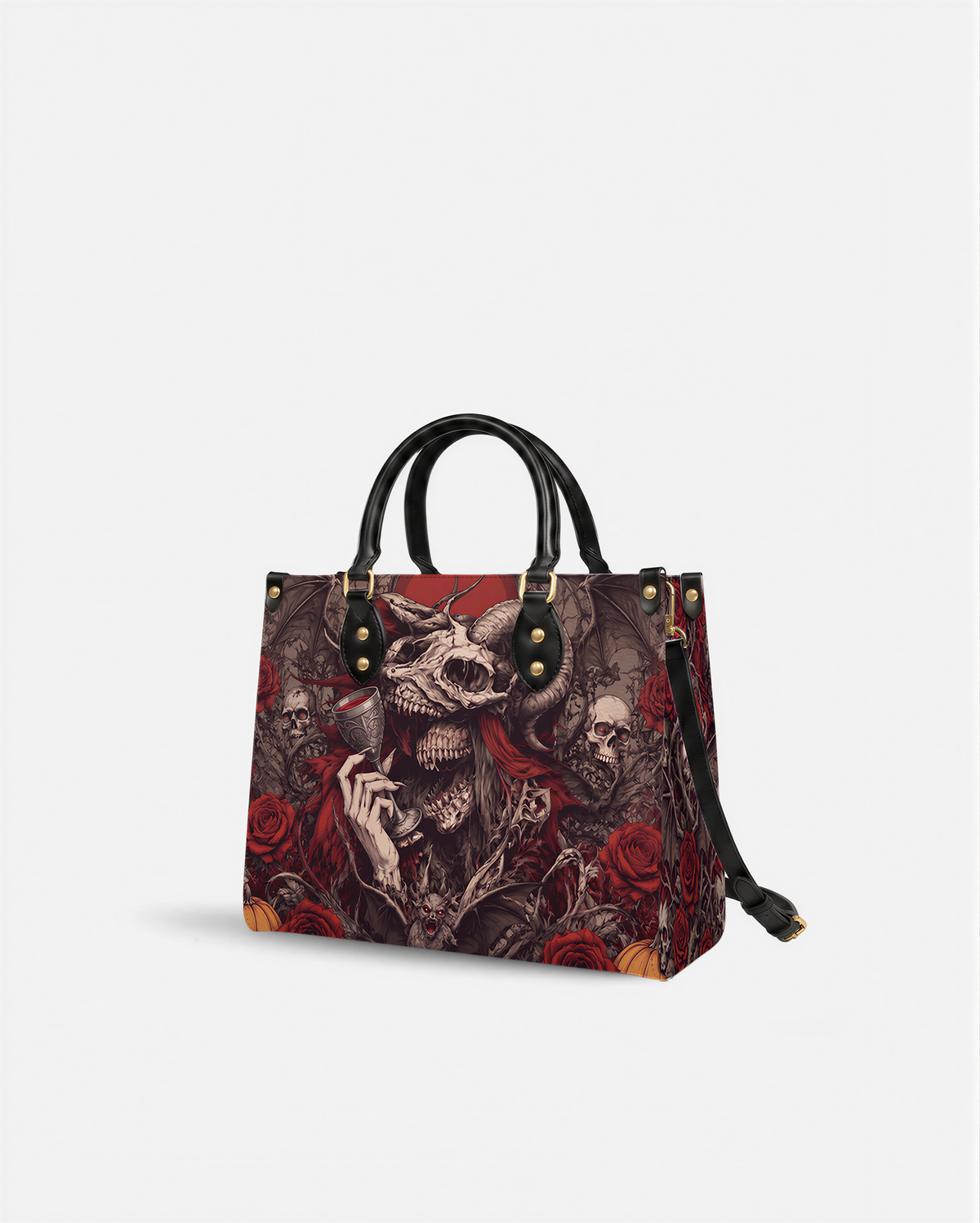 Vampire Feast Leather Handbag