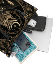 Owl's Gift Leather Handbag