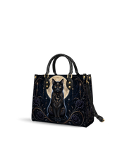 Moon Oracle Leather Handbag