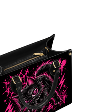 Pink Abyss Leather Handbag