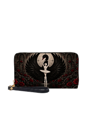 Rose Waltz Long Zip Wallet