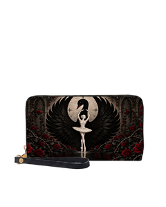 Rose Waltz Long Zip Wallet