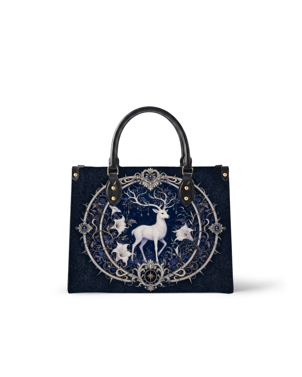 Stag Lumen Leather Handbag