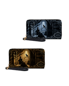 Raven Ode Long Zip Wallet