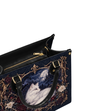Vulpine Raven Leather Handbag