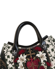 Sacred Heart Lily Bat Wing Bag