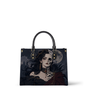 SkullLuna Leather Handbag