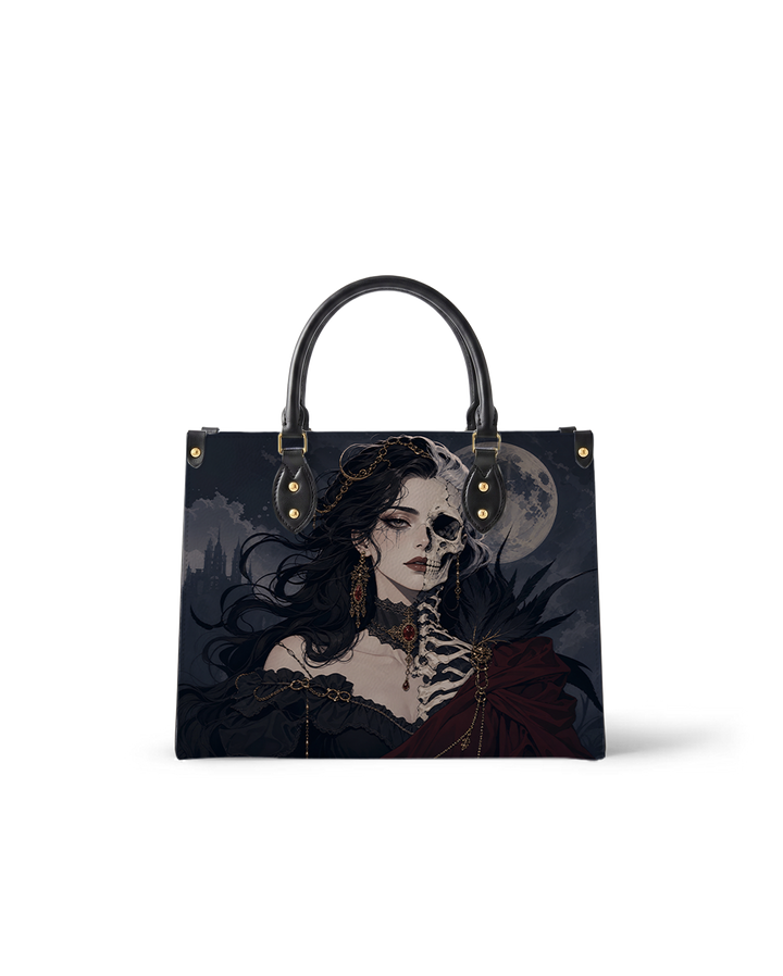 SkullLuna Leather Handbag