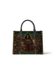 Monster Academy Leather Handbag