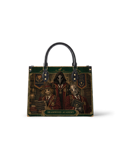 Monster Academy Leather Handbag