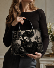 Immortal Hearth Leather Handbag