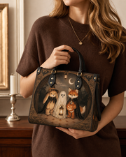 Goblin Vigil Leather Handbag