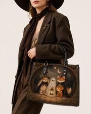 Goblin Vigil Leather Handbag