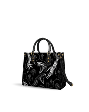 Night Serp Leather Handbag