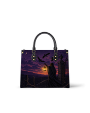 Dusk Wanderer Leather Handbag