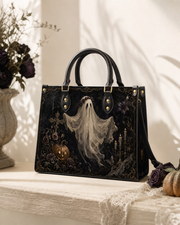 Ghost Veil Leather Handbag