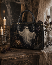 Ghost Veil Leather Handbag