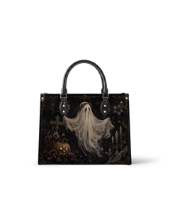 Ghost Veil Leather Handbag