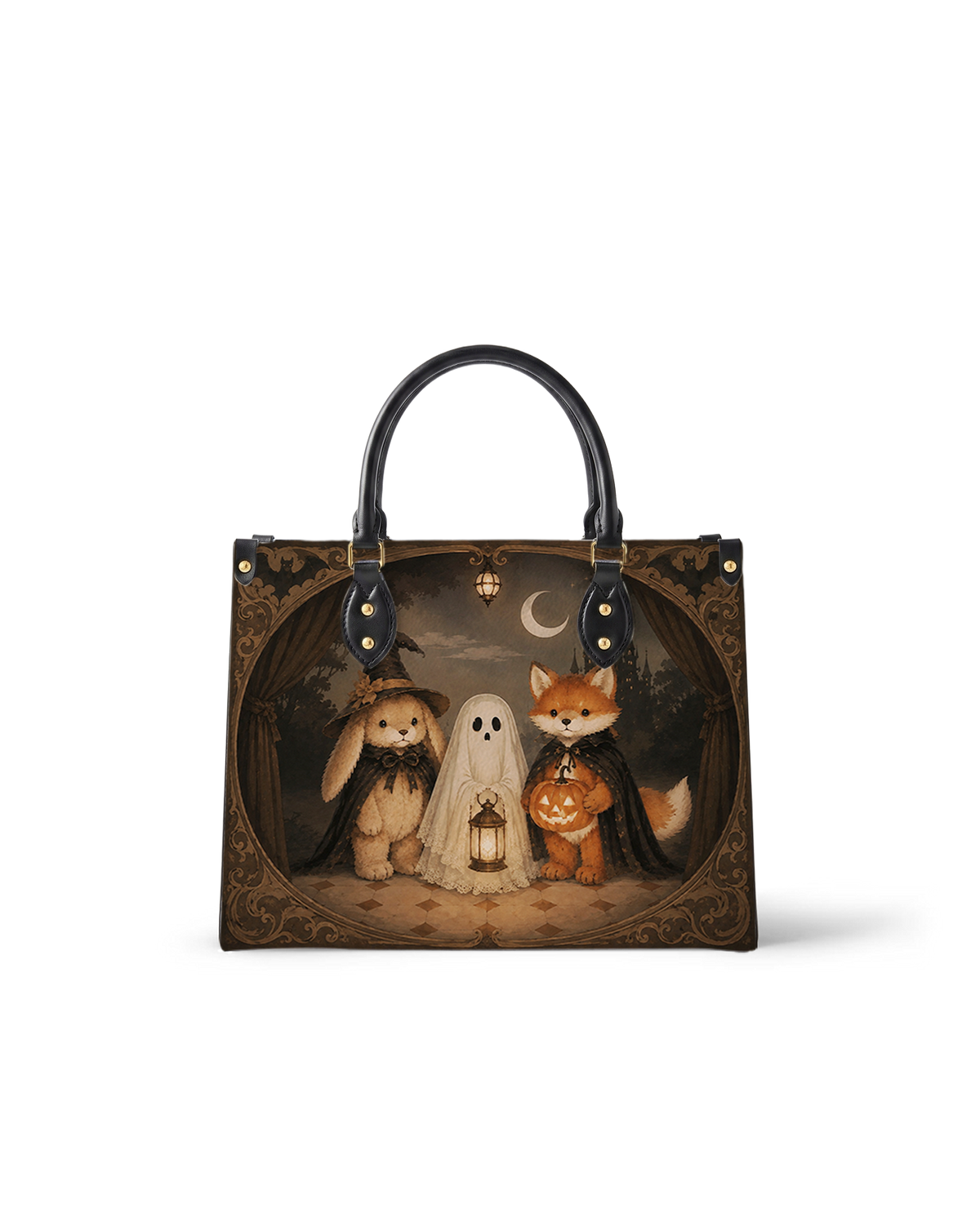 Goblin Vigil Leather Handbag
