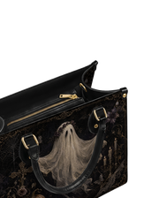 Ghost Veil Leather Handbag