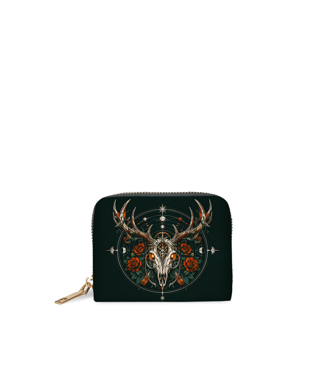 Bone Moon Mini Wallet