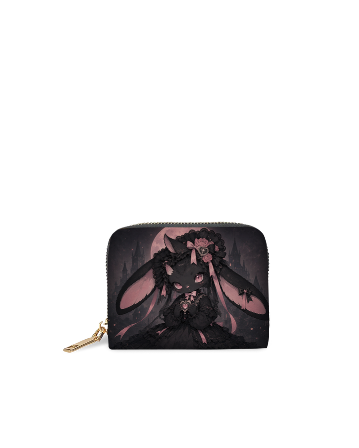 Dusk Moon Bunny Mini Wallet