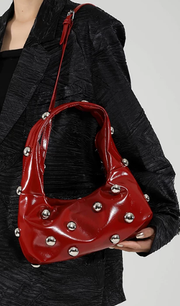 Ruby Dot Patent Hobo