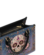 Night Gemrose Leather Handbag