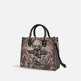 Nightmare Carousel Leather Handbag