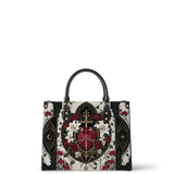 Sacred Heart Lily Leather Handbag
