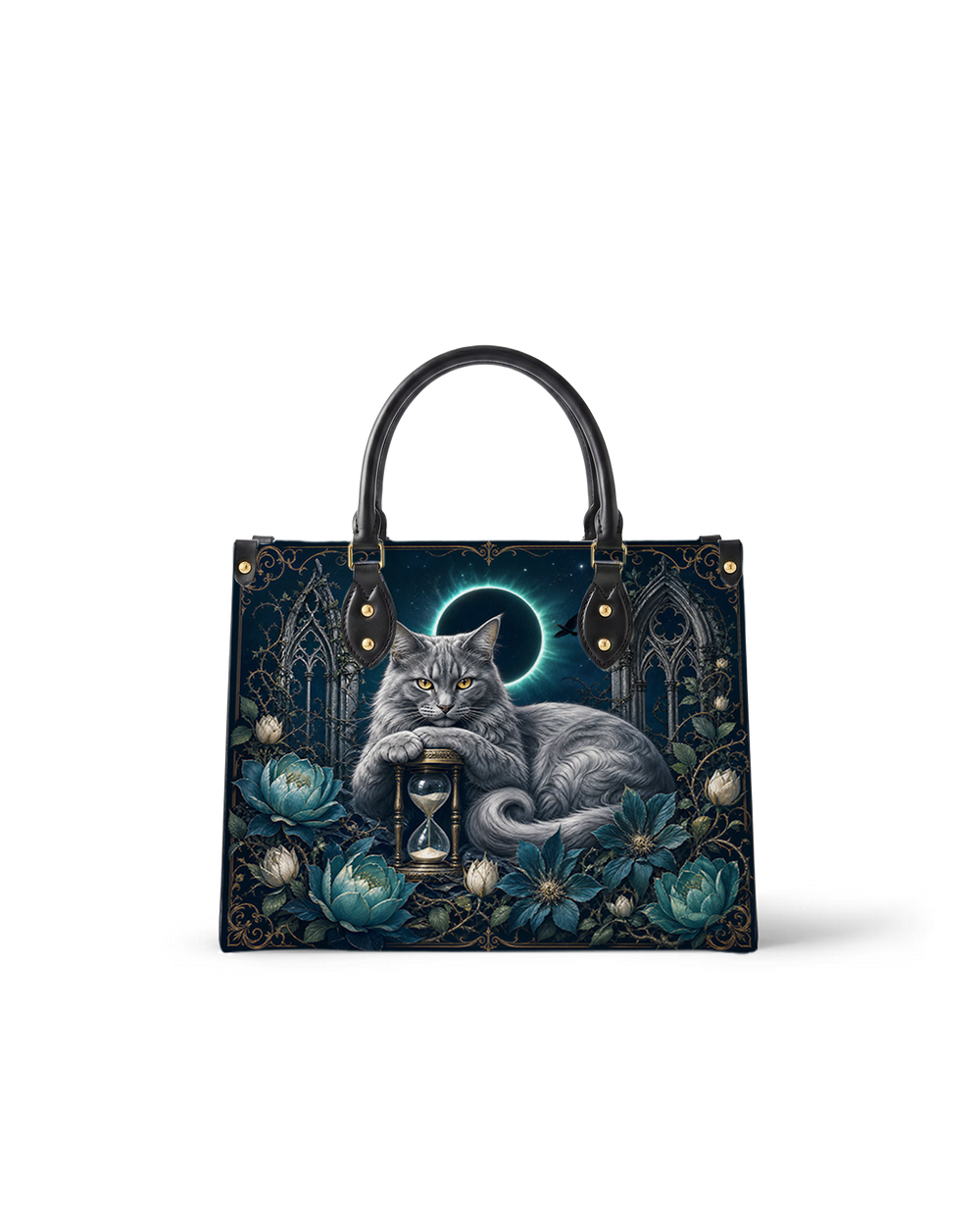 Still Hour Leather Handbag