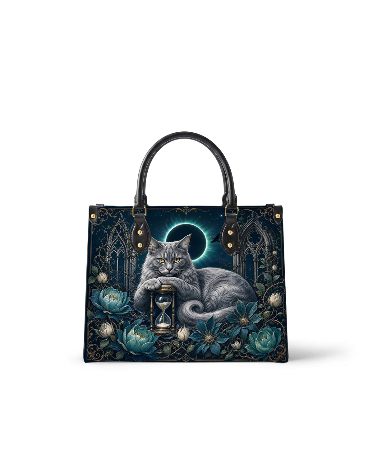 Still Hour Leather Handbag