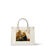 CatMilkmaid Leather Handbag