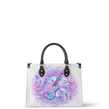 Butterfly Playlist Leather Handbag