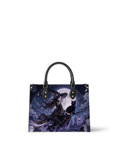 Moon Witch Leather Handbag