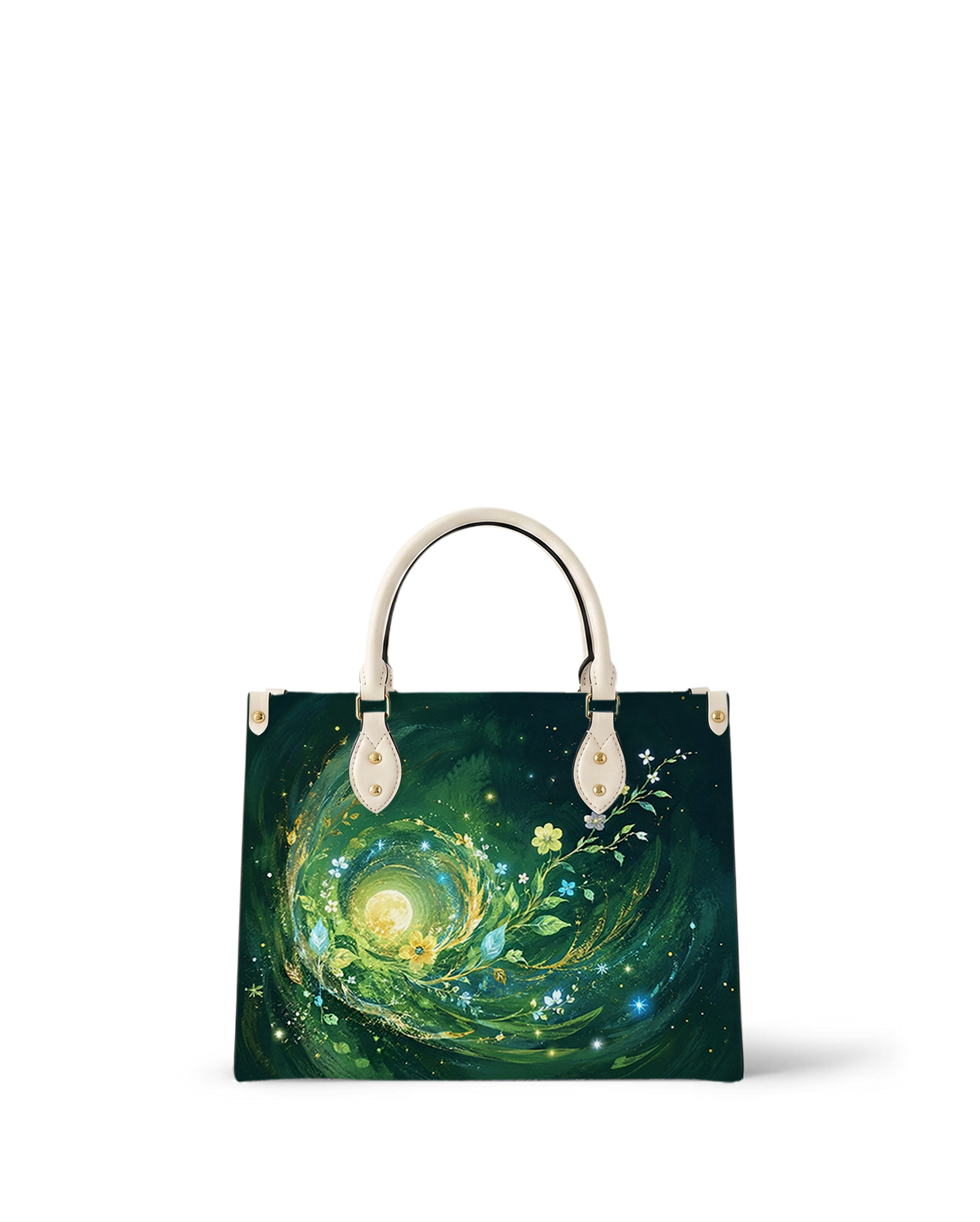Moonwood Swirl Leather Handbag