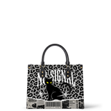 Dark Prowl Leather Handbag