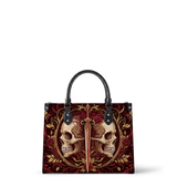 Crimson Arbiter Leather Handbag