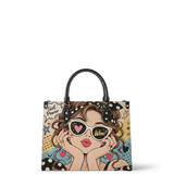 Pop Girl Leather Handbag