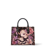 Floral Rite Leather Handbag