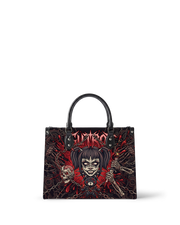 Vicious Puppet Leather Handbag