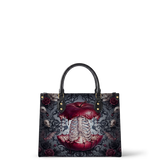 Forbidden Apple Leather Handbag