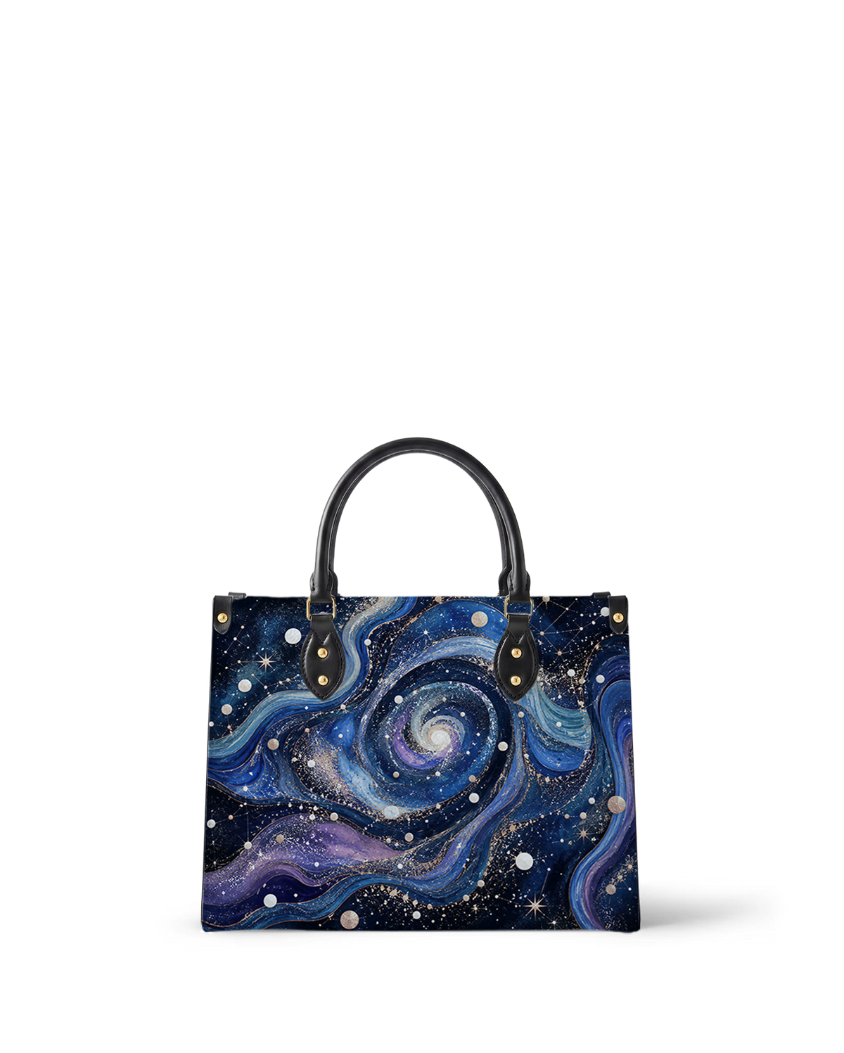 StarryMuse Leather Handbag