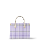 LilacDew Leather Handbag