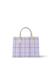LilacDew Leather Handbag