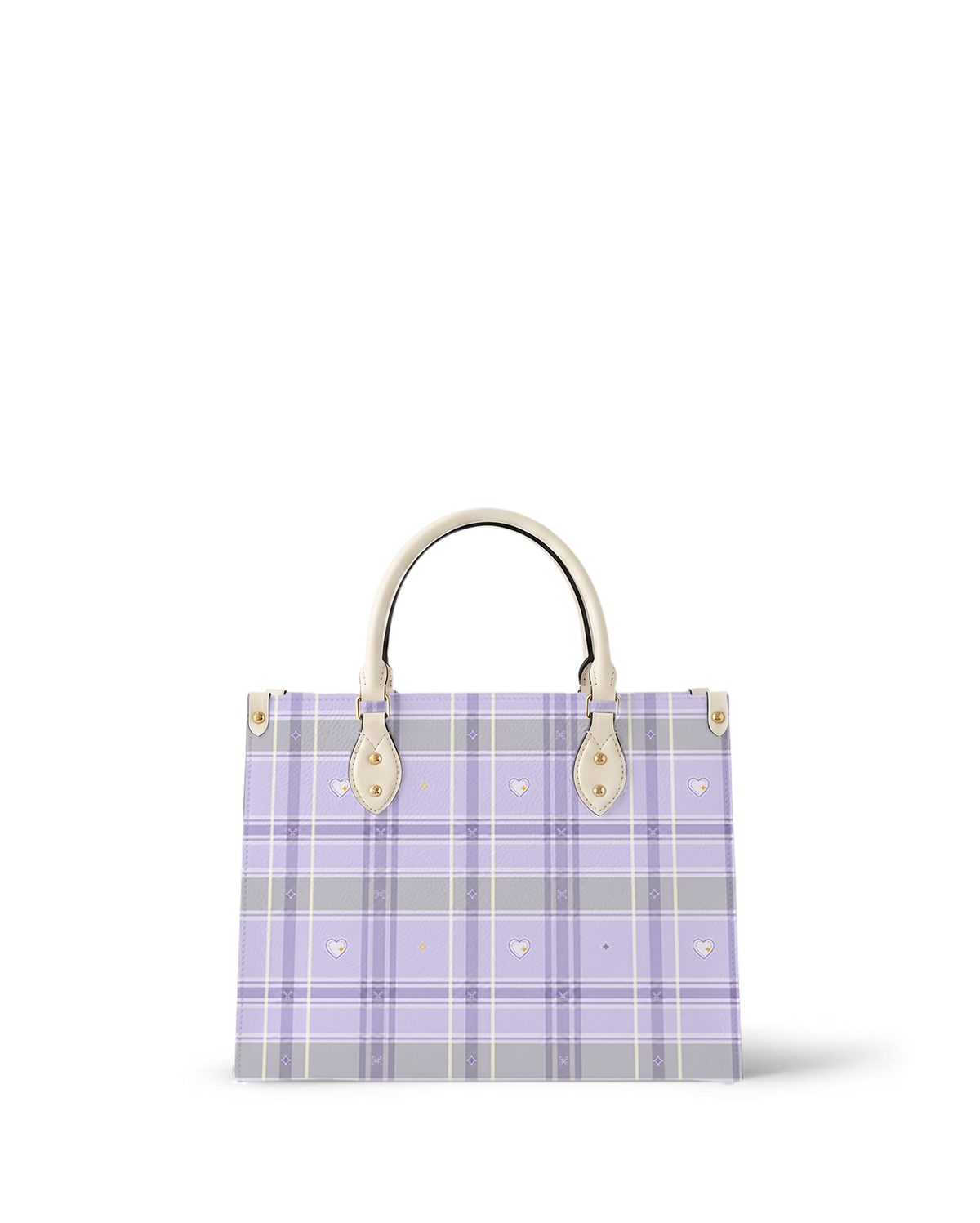 LilacDew Leather Handbag