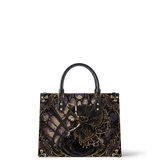 Ebonveil Leather Handbag