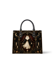 Crown Phantasm Leather Handbag