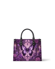 Stygian Leather Handbag